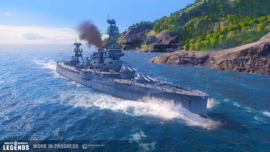World of Warships: Legends, captura de tela 5