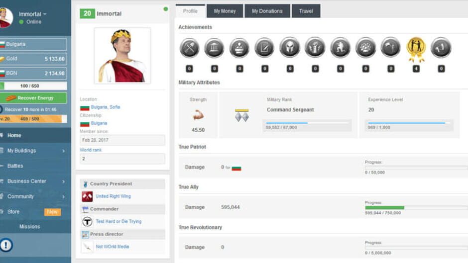 eDominations screenshot 2