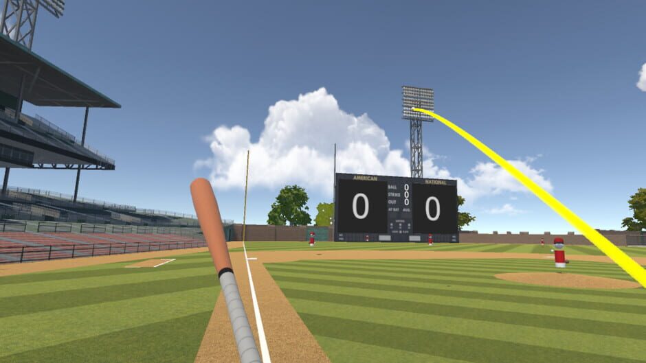 Double Play: 2-Player VR Baseball Screenshot
