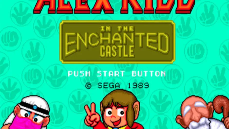 Skärmbild 4 från Alex Kidd in the Enchanted Castle