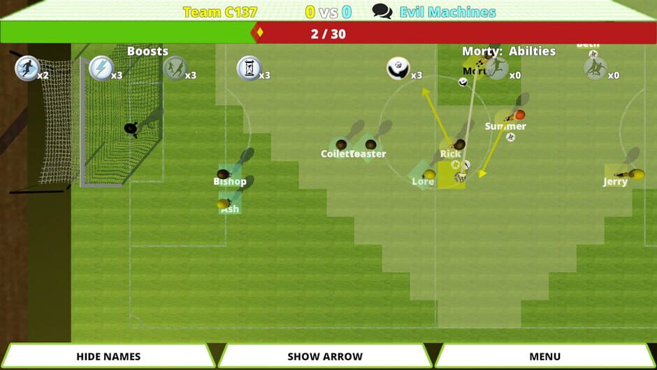 TableTop Soccer Screenshot