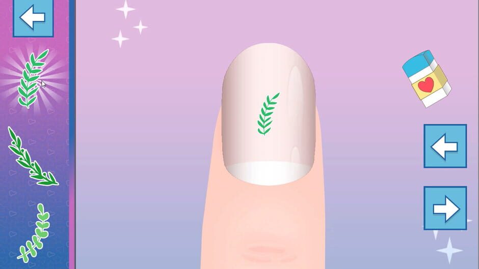สกรีนช็อตจาก Vampirina's Nails (รูปที่ 3)