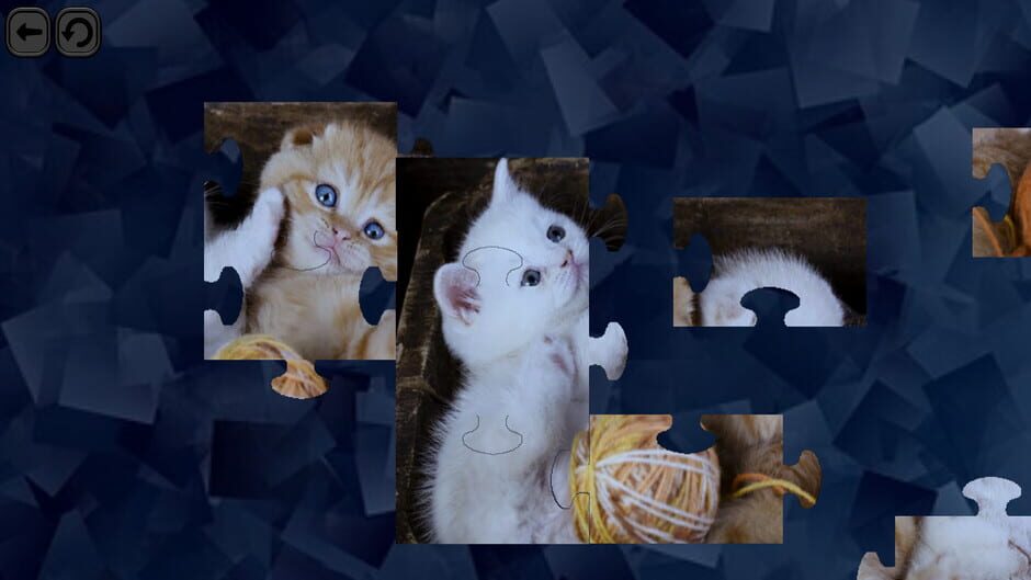 สกรีนช็อตจาก Puzzles for smart: Cats (รูปที่ 2)