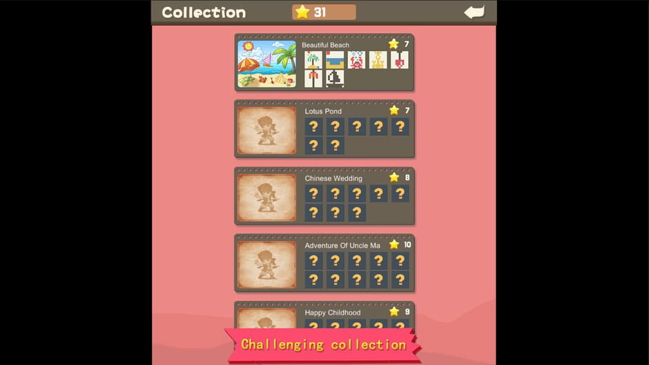 Magic Pixel Picross Screenshot