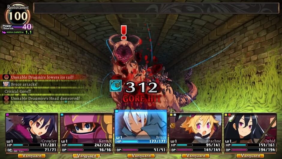 Labyrinth of Refrain: Coven of Dusk Screenshot