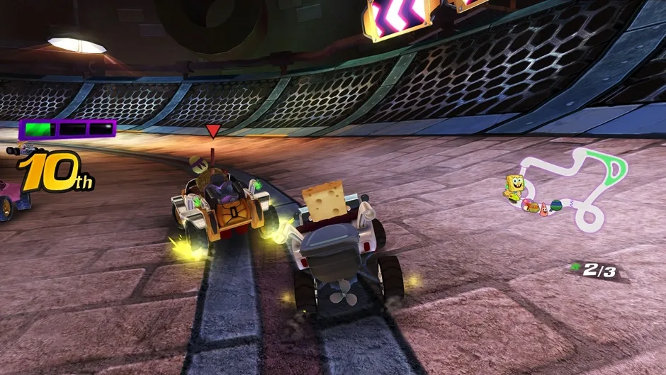 Nickelodeon Kart Racers, captura de tela 5