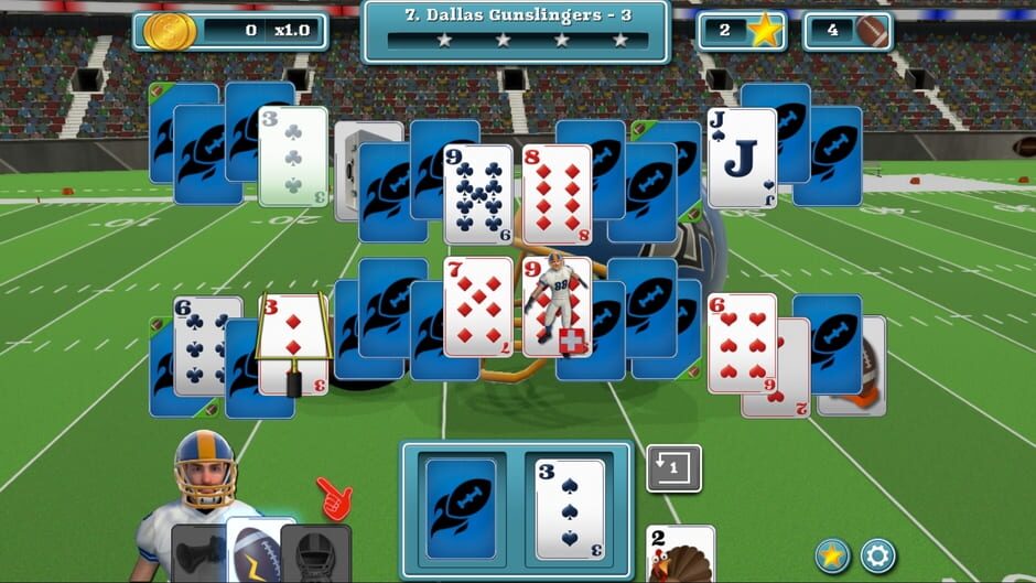 Screenshots Touch Down Football Solitaire
