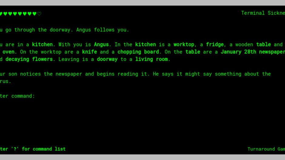 Terminal Sickness screenshot