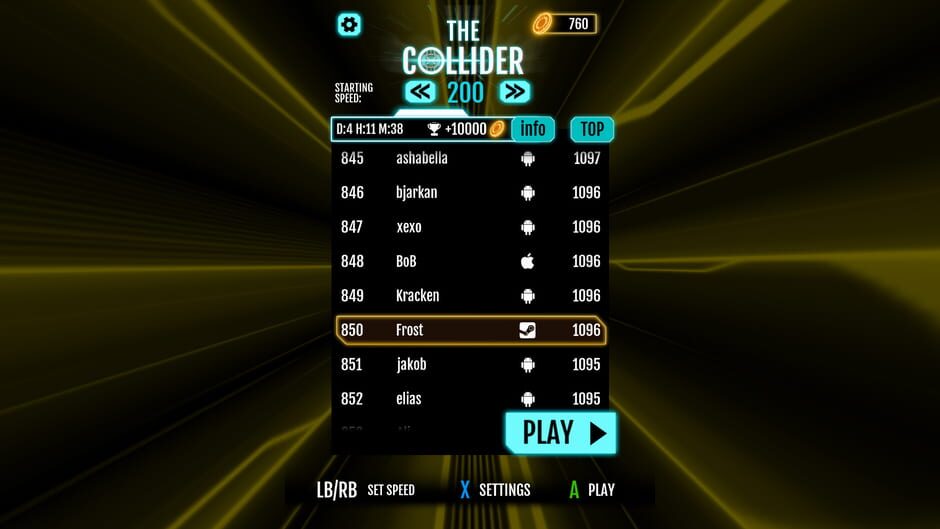 The Collider Screenshot