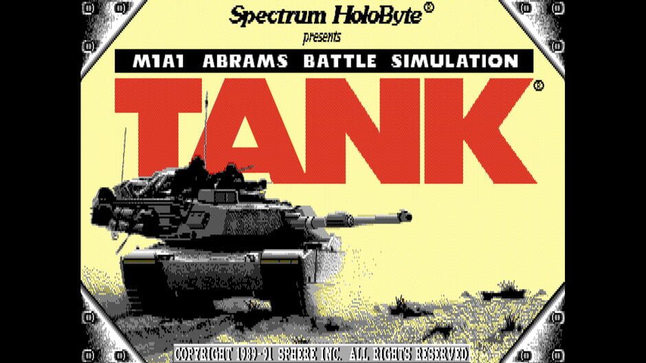 Tank: The M1A1 Abrams Battle Tank Simulation Screenshot