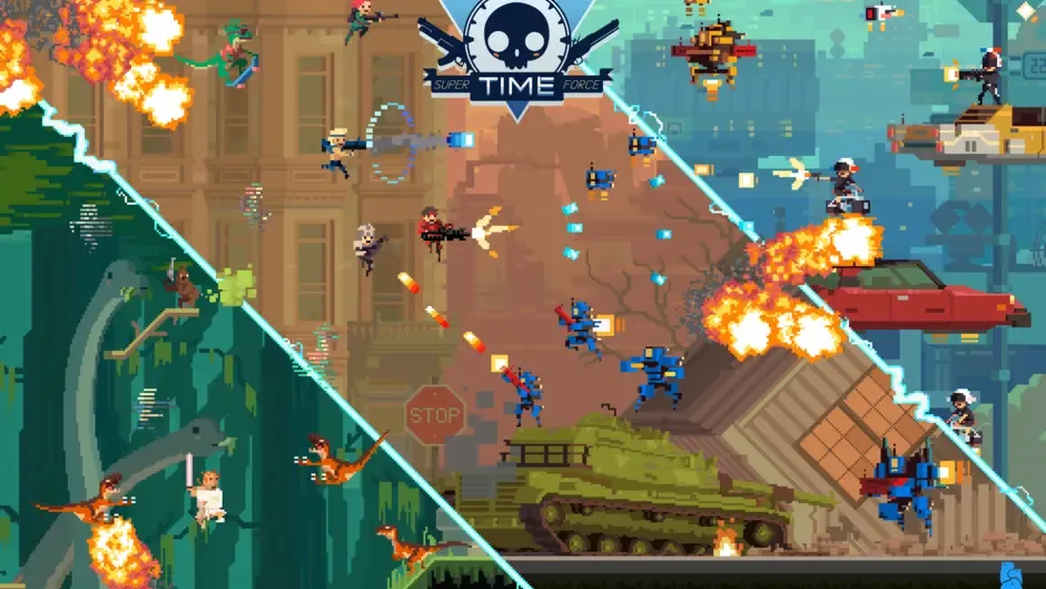 Super Time Force Ultra, captura de tela 4