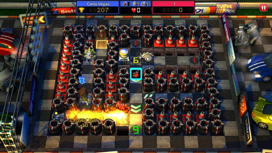 Blast Zone! Tournament Screenshot