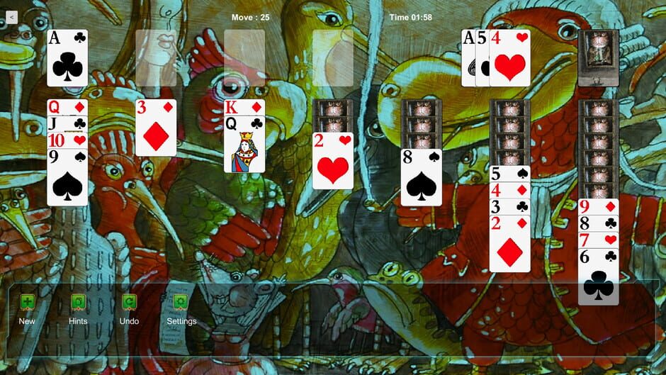 Klondike Solitaire Kings Screenshot