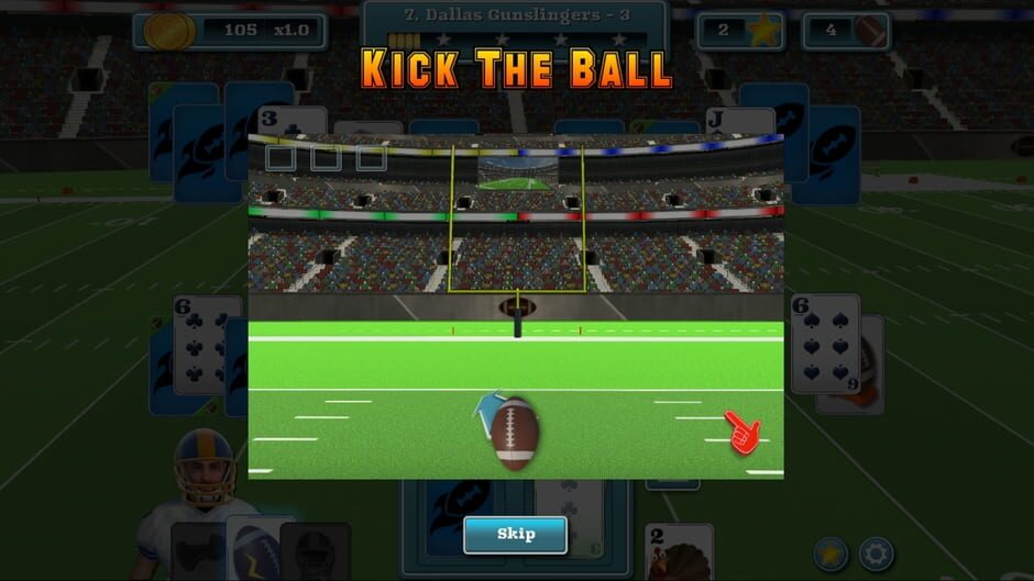Screenshots Touch Down Football Solitaire
