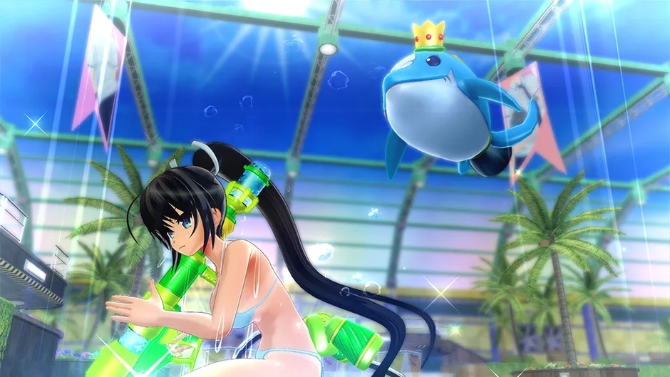 Skärmbild 2 från Senran Kagura: Peach Beach Splash