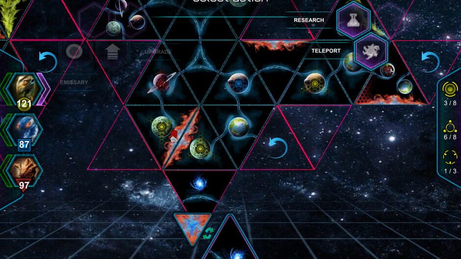 Galaxy of Trian Board Game Screenshot