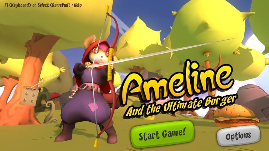 Ameline and the Ultimate Burger Screenshot