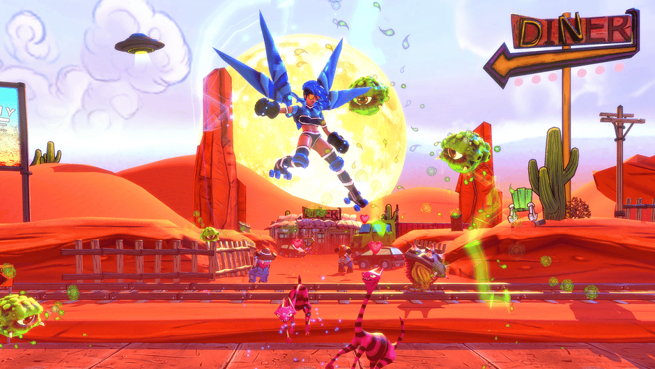 RollerGirls From Beyond Screenshot