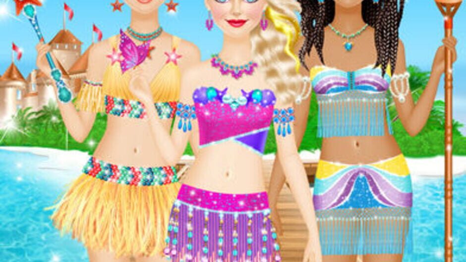 Tropical Princess - Makeup and Dressup Salon Game screenshot
