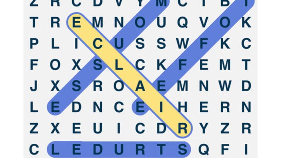 สกรีนช็อตจาก Word Search Puzzles (รูปที่ 6)