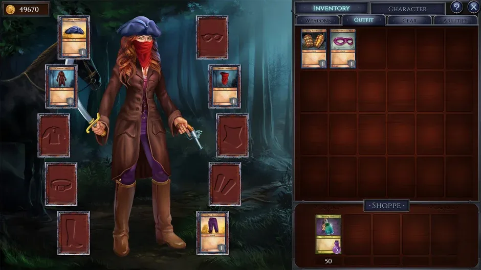 Shadowhand, captura de tela 1