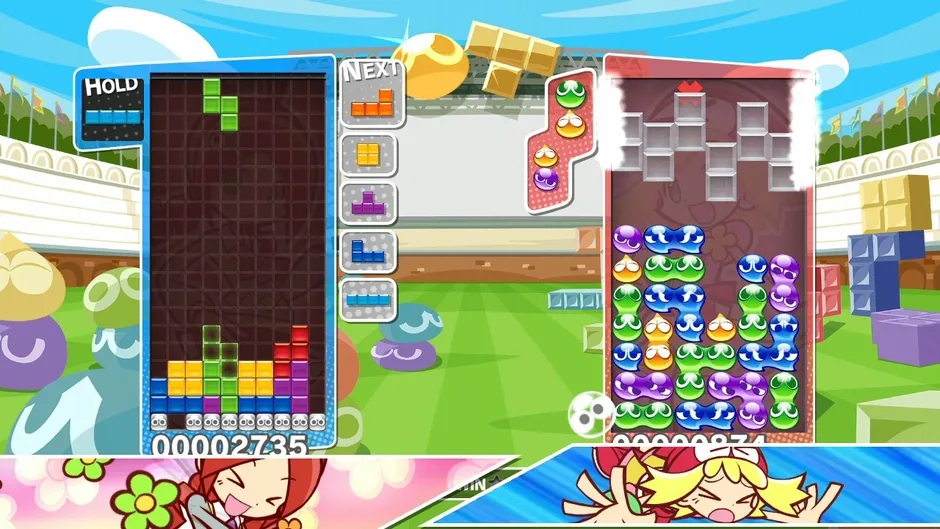 Puyo Puyo Tetris, captura de tela 5