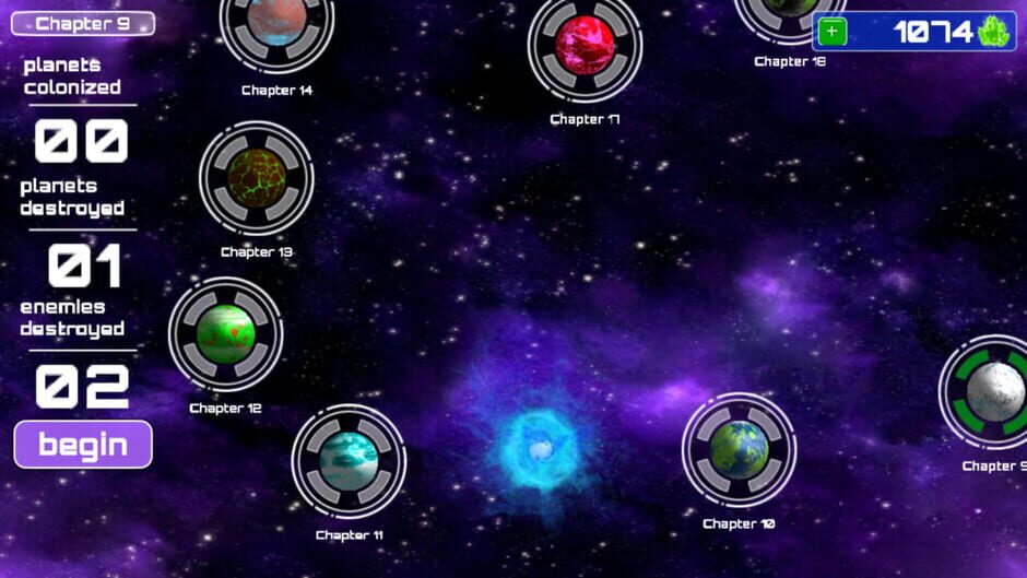 Relativity Wars - A Science Space RTS Screenshot