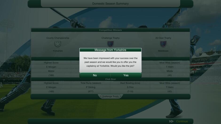 Cricket Captain 2018 Screenshot