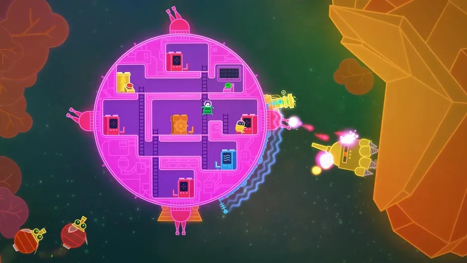 Lovers in a Dangerous Spacetime, captura de tela 3