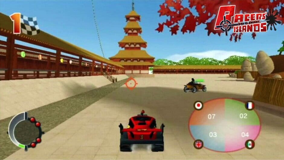 สกรีนช็อตจาก Racers' Islands: Crazy Arenas (รูปที่ 7)