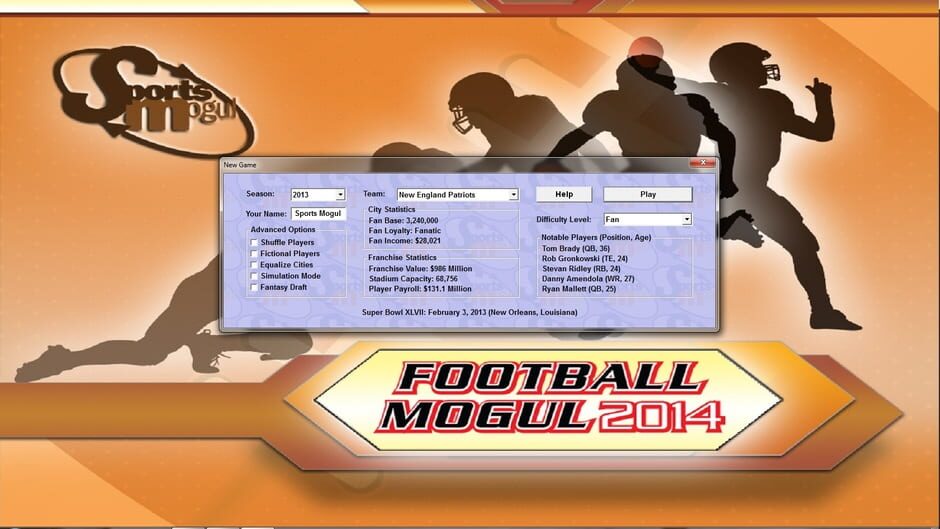 Football Mogul 2014 Screenshot