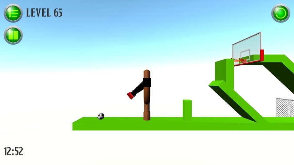 Score a goal (Physical football) Screenshot
