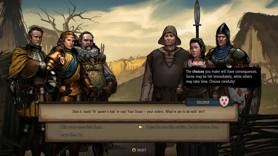 Thronebreaker: The Witcher Tales, captura de tela 2