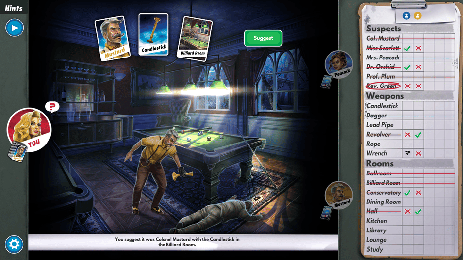 Clue/Cluedo: Classic Screenshot