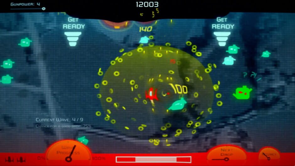 สกรีนช็อตจาก Space Toads Mayhem (รูปที่ 3)