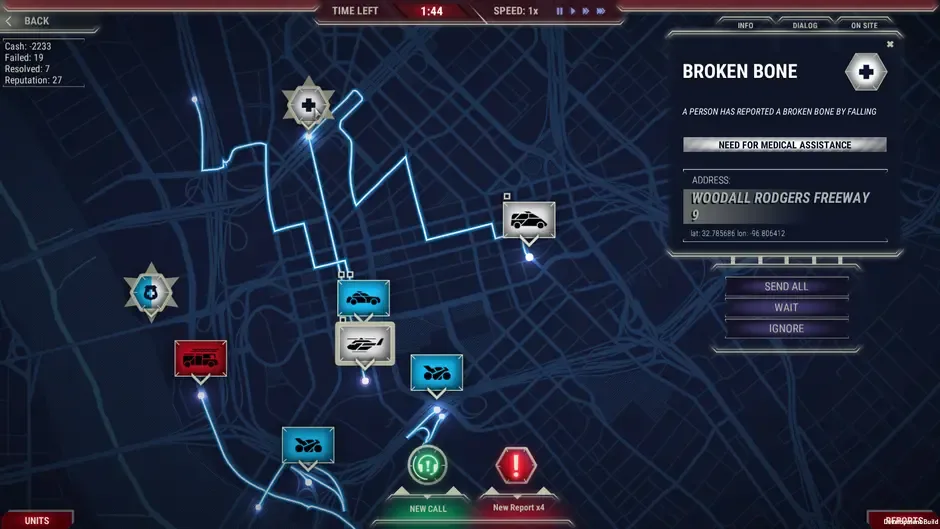 911 Operator, captura de tela 3