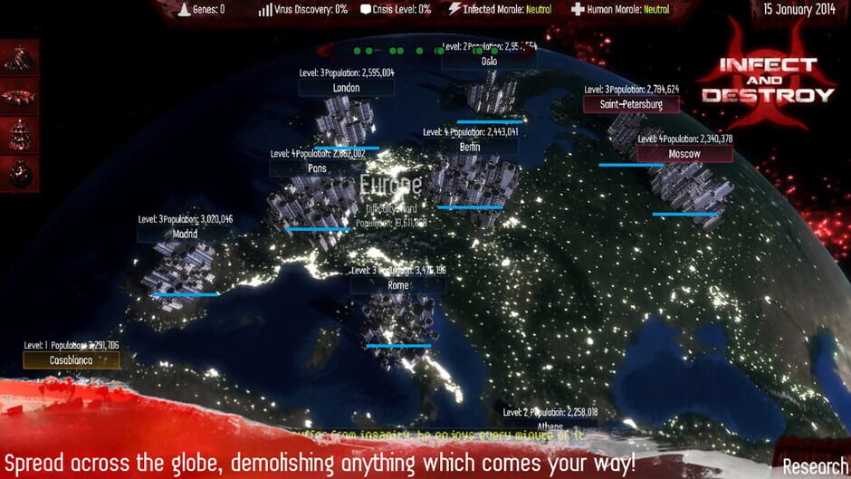 Infect and Destroy Screenshot