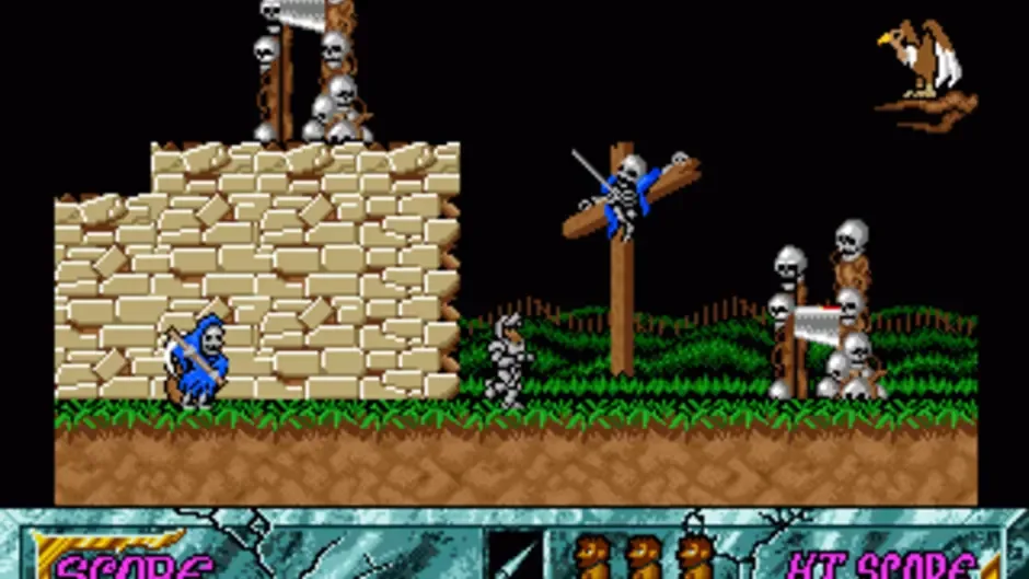 Ghouls 'n Ghosts, captura de tela 2