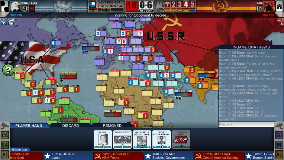 Twilight Struggle Screenshot