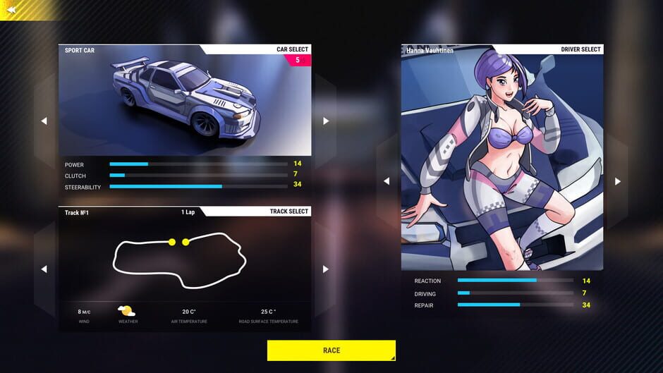 Speedy Girls - Dream Team Screenshot