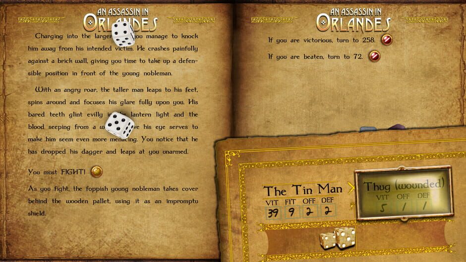 An Assassin in Orlandes Screenshot