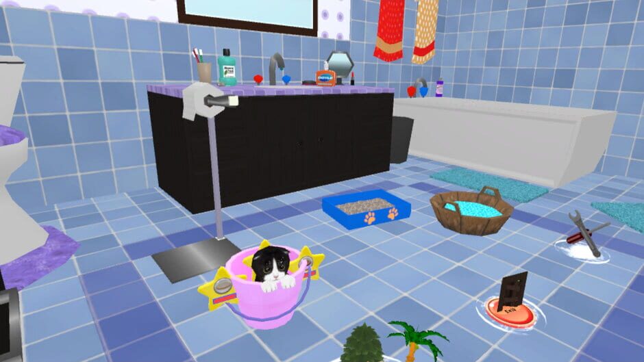 Konrad the Kitten - a virtual but real cat Screenshot