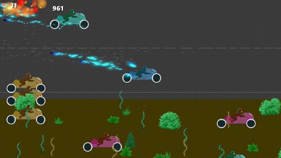 Learn to Drive on Moto Wars Screenshot