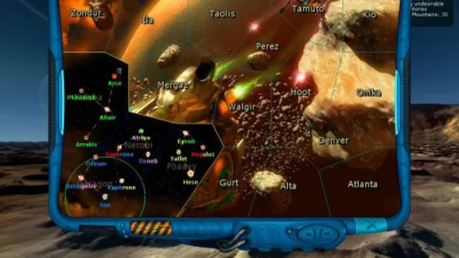 Space Rangers 2: Dominators, captura de tela 1