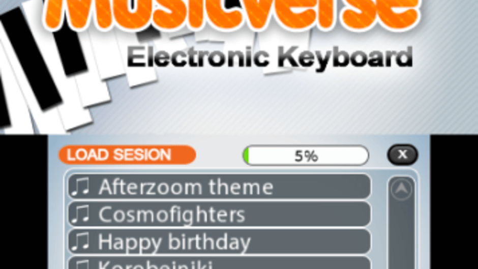 Musicverse: Electronic Keyboard Screenshot