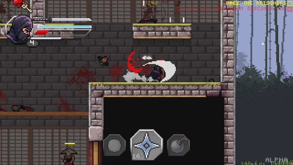 Pixel Shinobi: Nine demons of Mamoru Screenshot