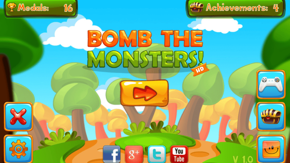 Bomb the Monsters! Screenshot