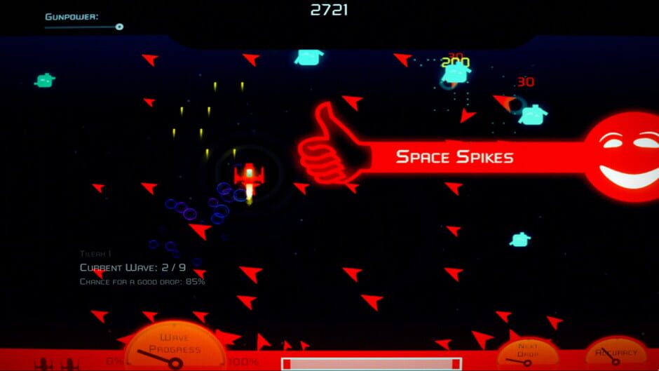 สกรีนช็อตจาก Space Toads Mayhem (รูปที่ 5)