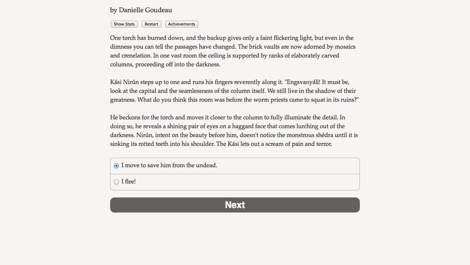 Choice of the Petal Throne Screenshot