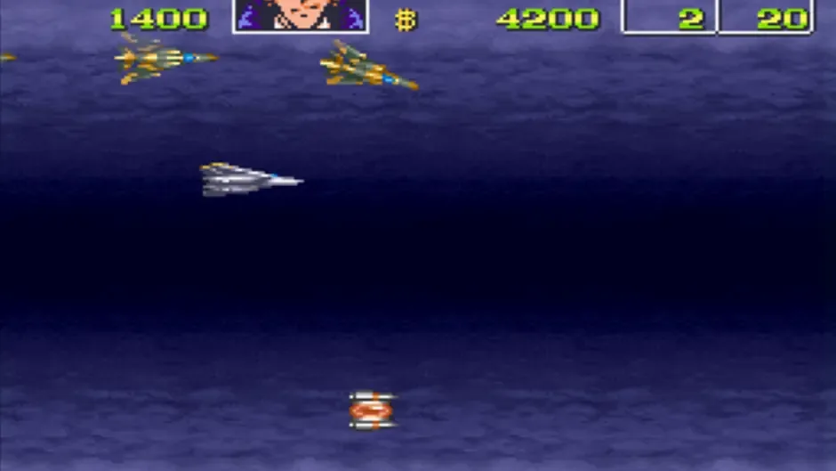 U.N. Squadron, captura de tela 1